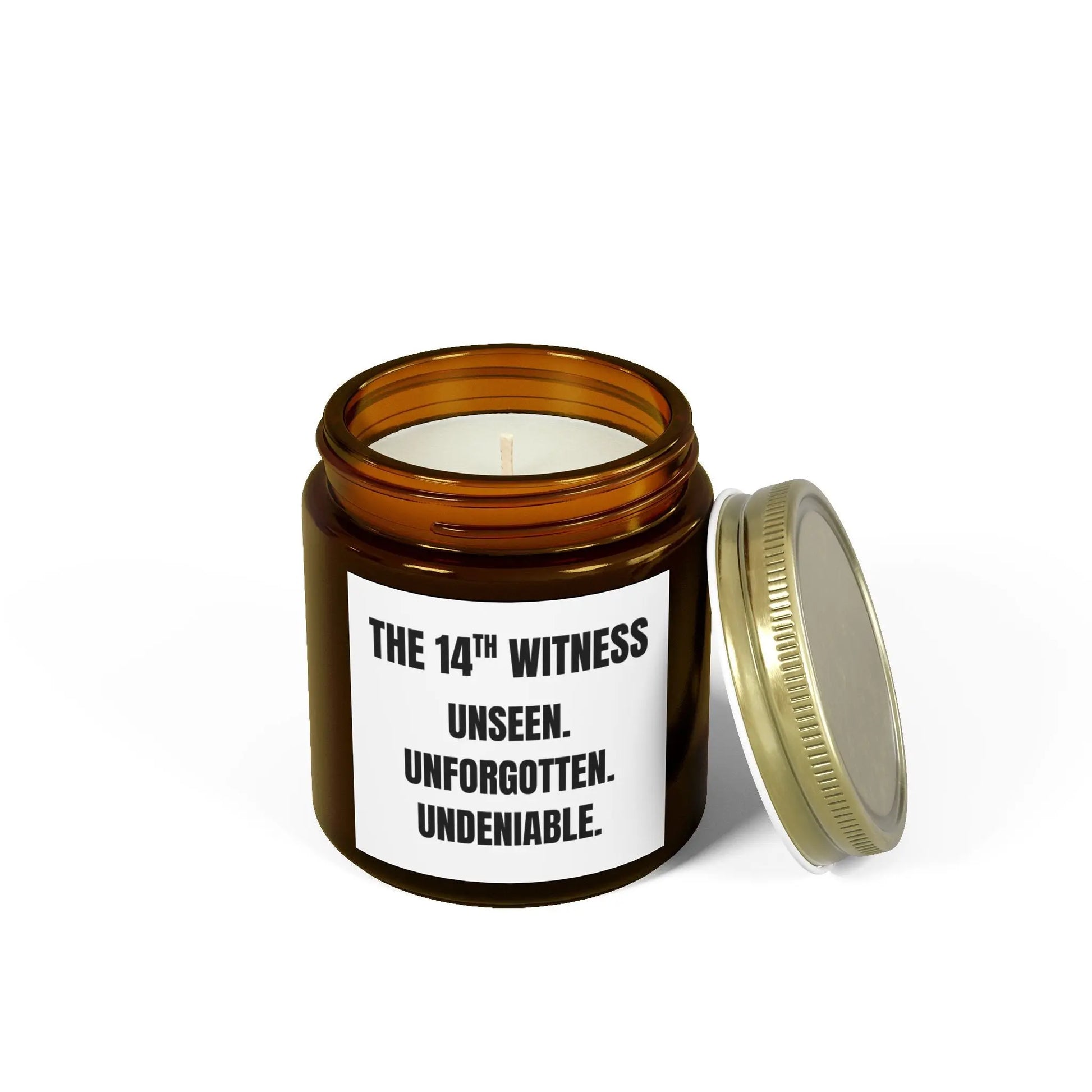 The 14th Witness, Soy Candle, "Truth Teller." Printify