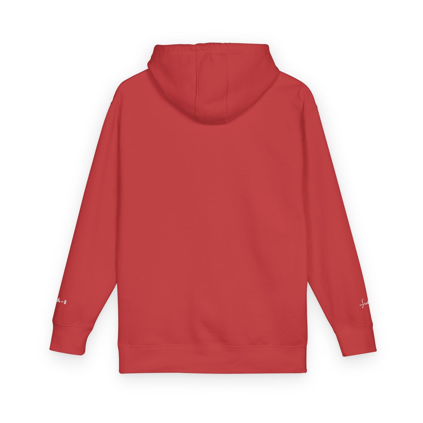Minimalist Unisex Fleece Hoodie -Faith