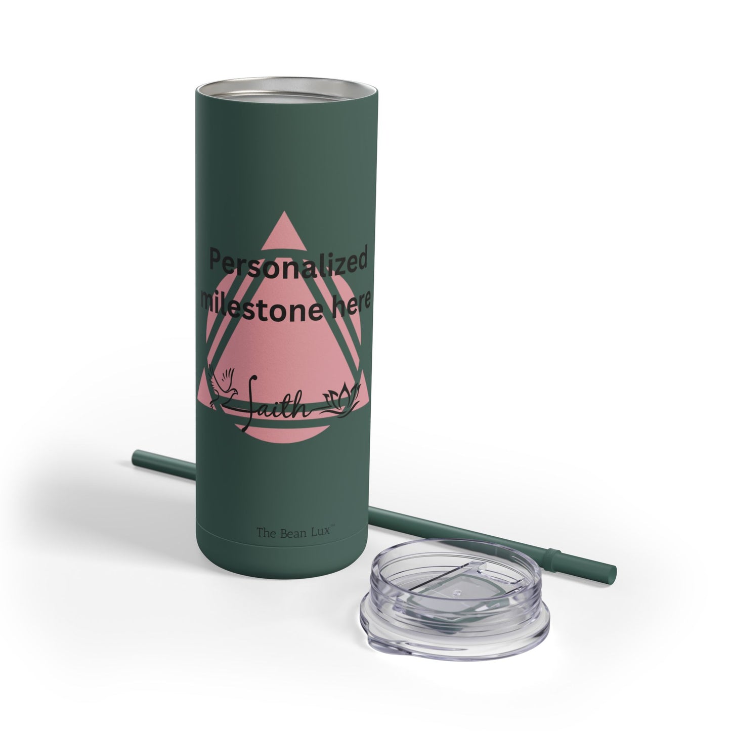 The Bean Lux™ Personalized Premium Tumbler 20oz, Milestone-Sobriety