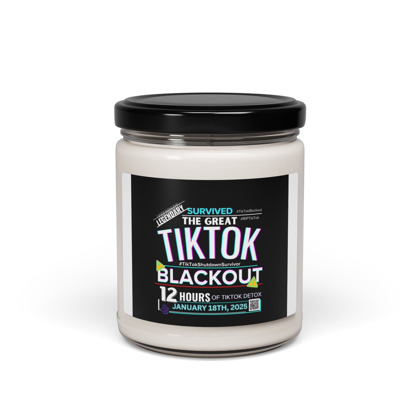 Limited Edition TikTok Blackout Bundle, Mug + Soy Candle