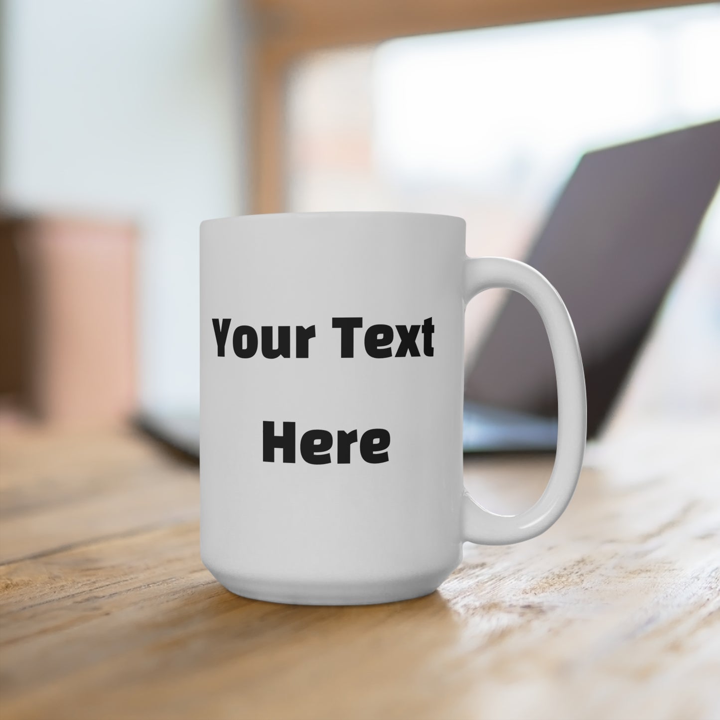 "Chains Break, I Don’t” - 15oz Recovery Mug, Custom Sober Date