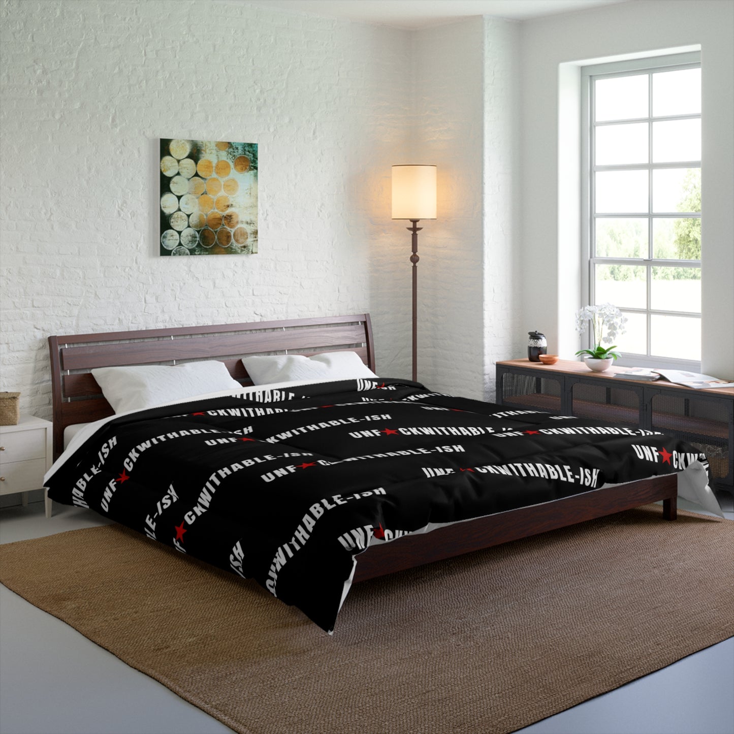 The UNF★CKWITHABLE-ISH Comforter – Blackout Edition (Signature Drop)