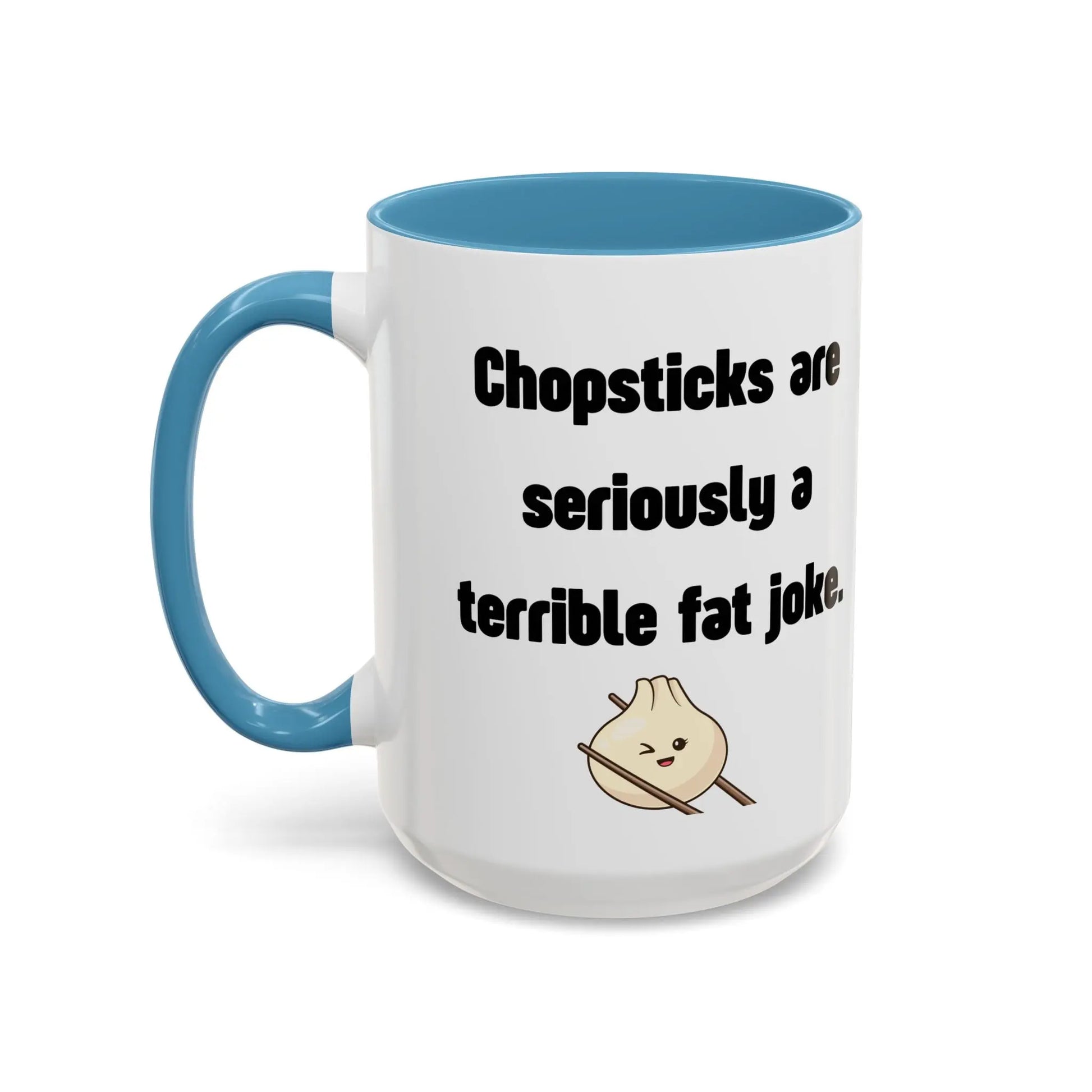 Funny Ceramic Mug, Fat Jokes Printify