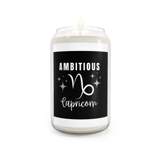 Disciplined Capricorn Scented Soy Candle, Astology Printify