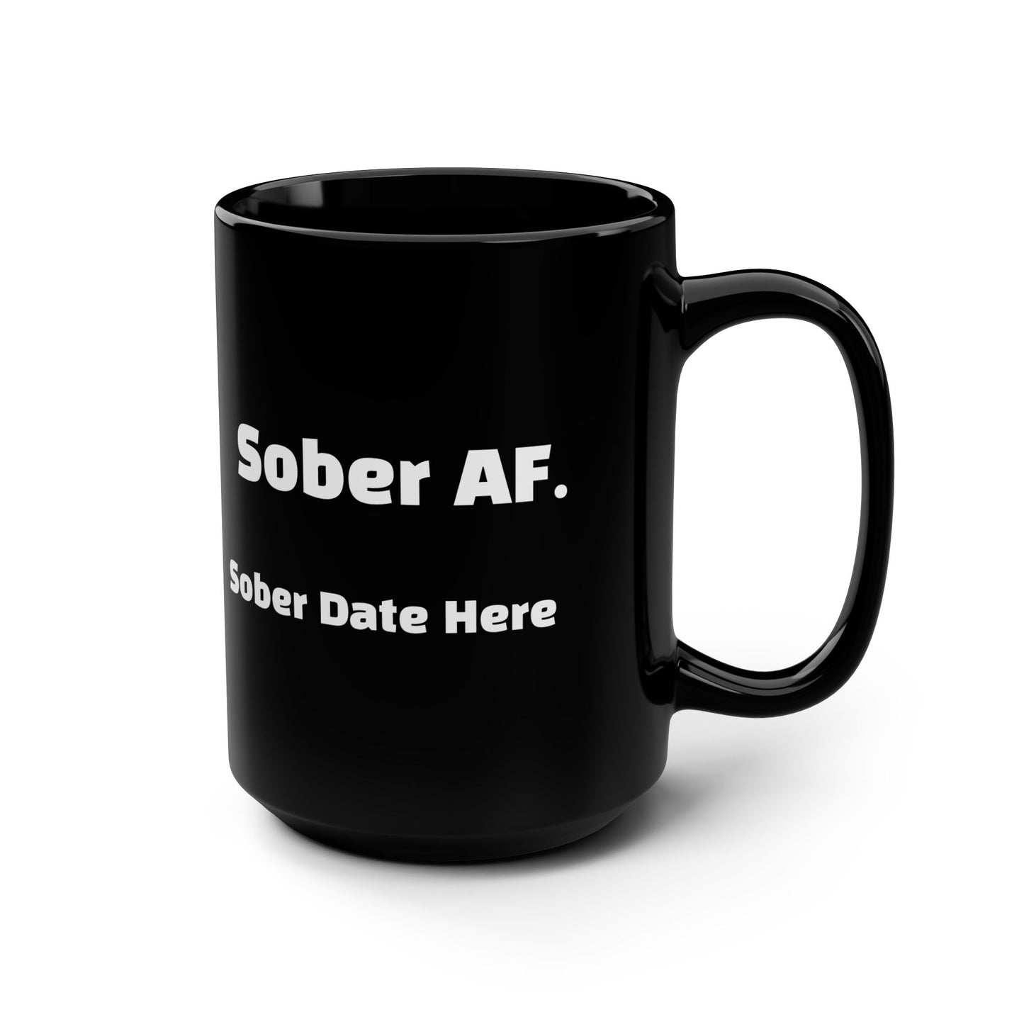 The Recovery Grind Bundle – Custom SoberAF Mug, Candle, Notebook, Sticker