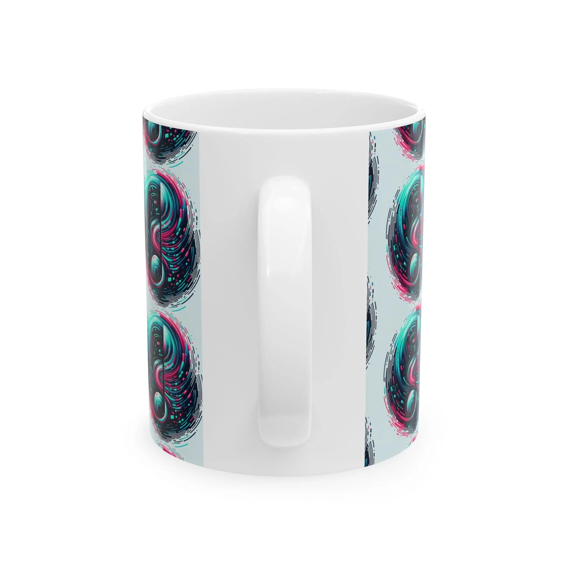TikTok Inspired Mug, Abstract-Music Notes Printify
