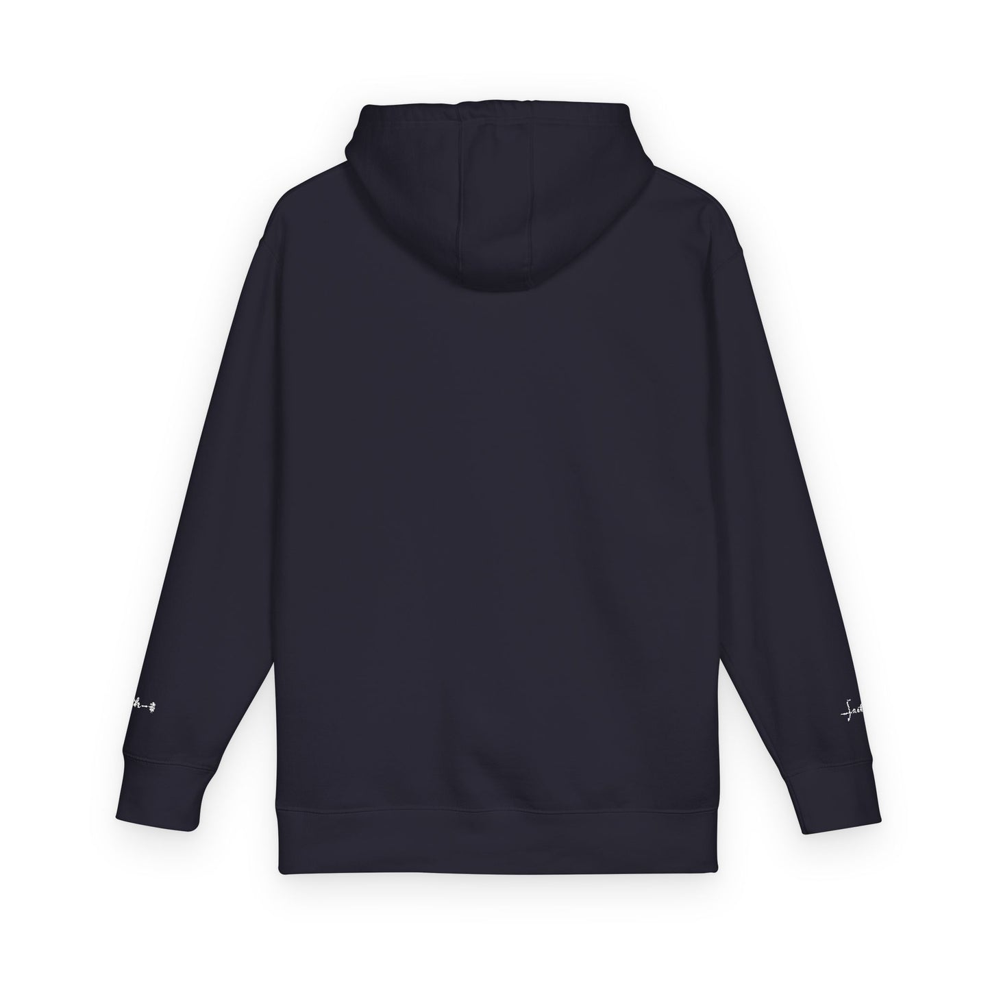 Minimalist Unisex Fleece Hoodie -Faith