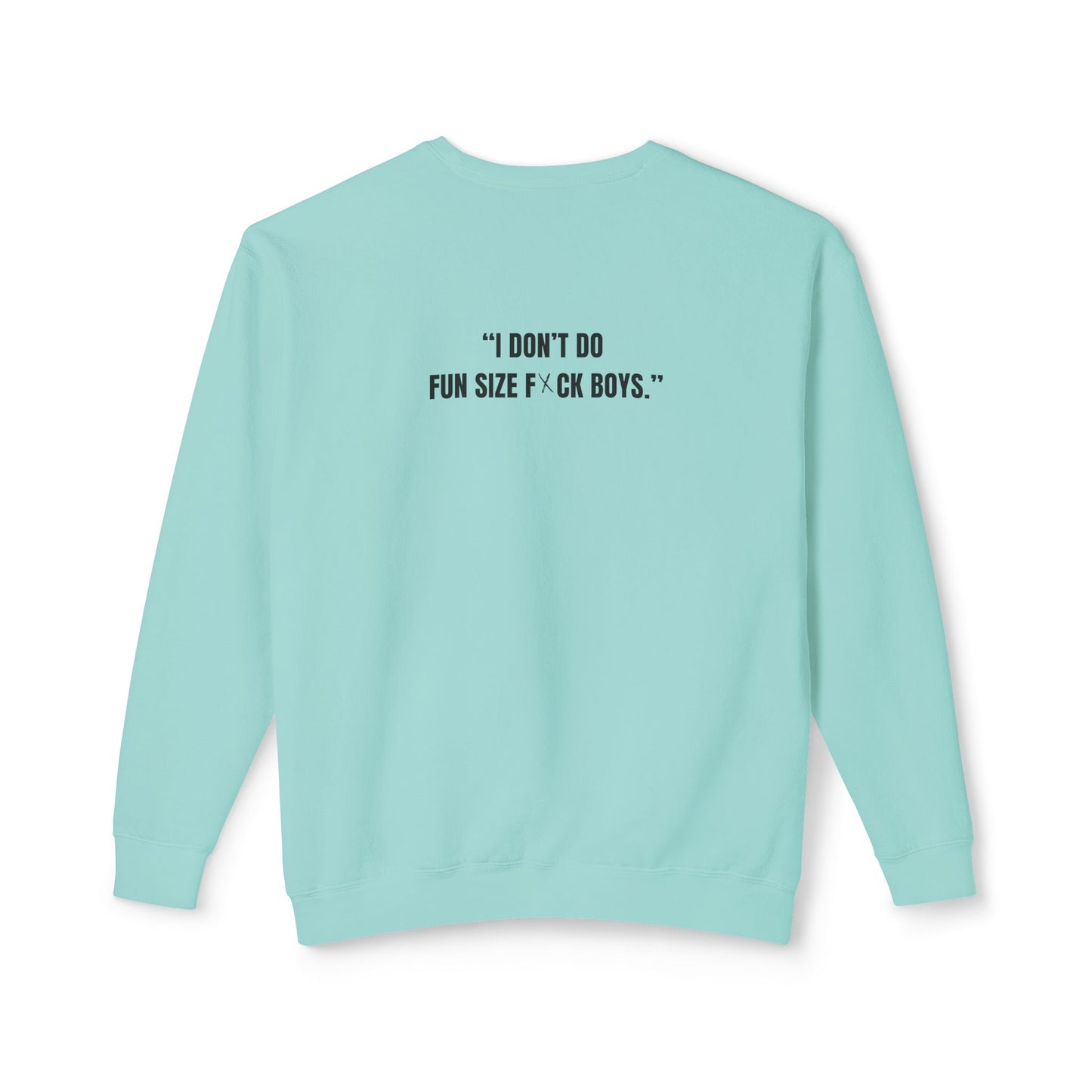 Adult Humor Heavy Weight Sweater - Fun Size F*CK BOYS