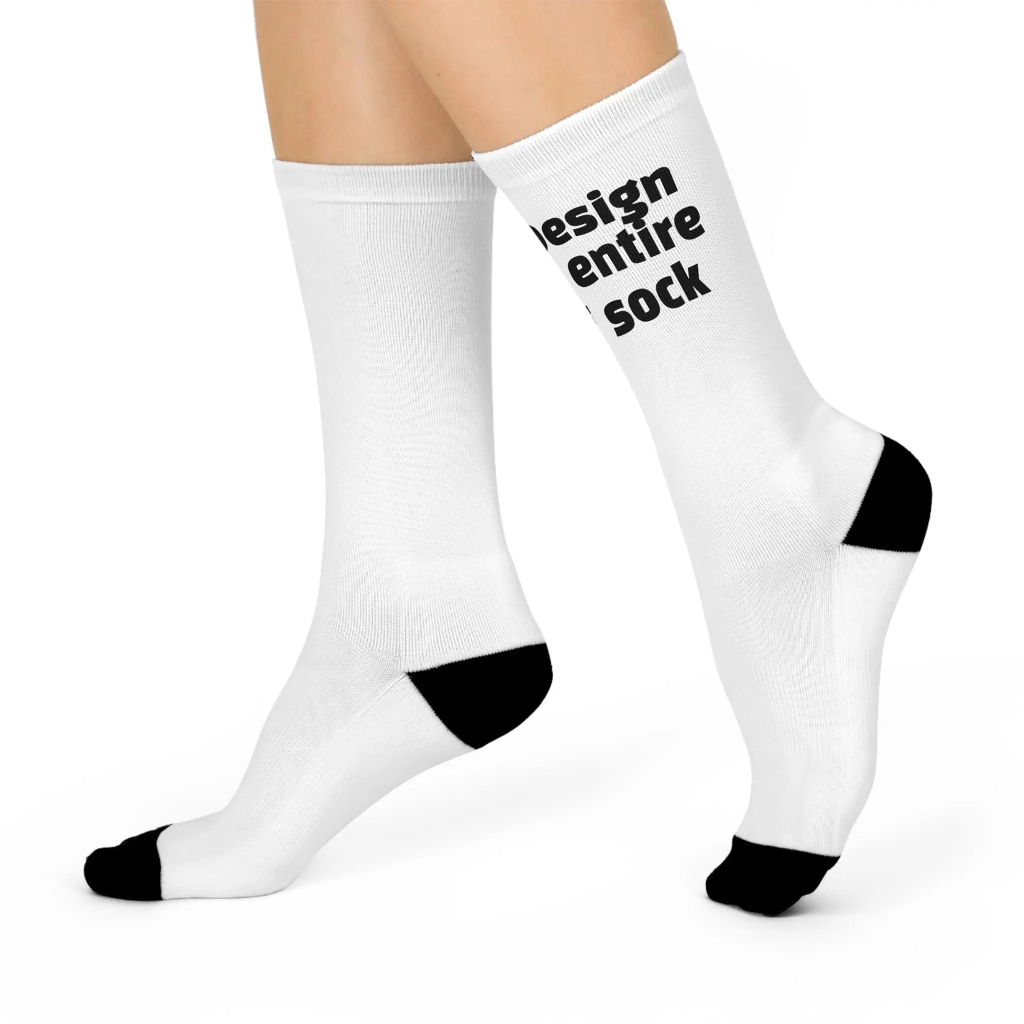 Custom All-Over-Print Unisex Premium Socks - Design Whatever TF Printify