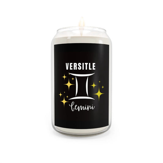 Versatile Gemini Scented Soy Candle, Astrology Printify