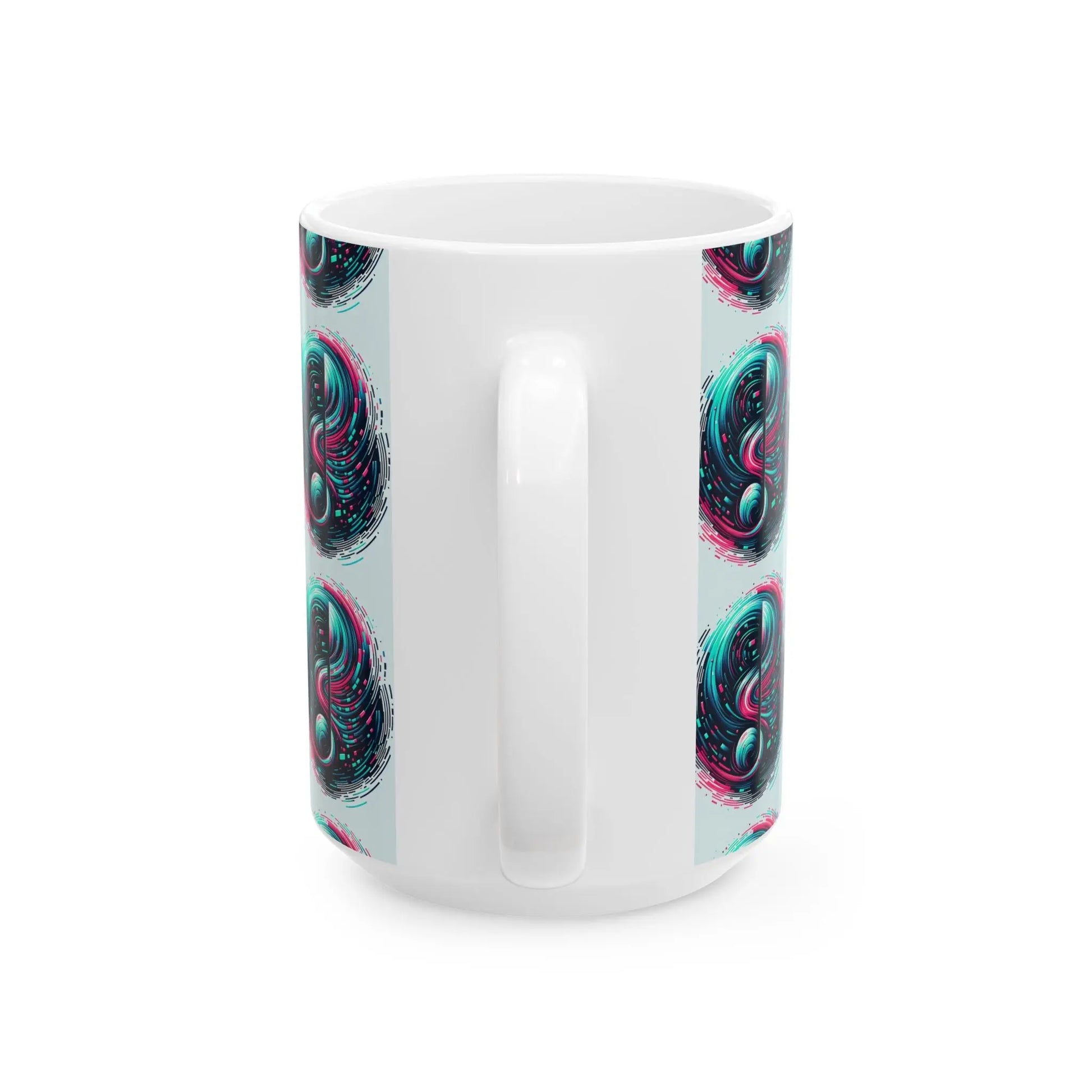 TikTok Inspired Mug, Abstract-Music Notes Printify