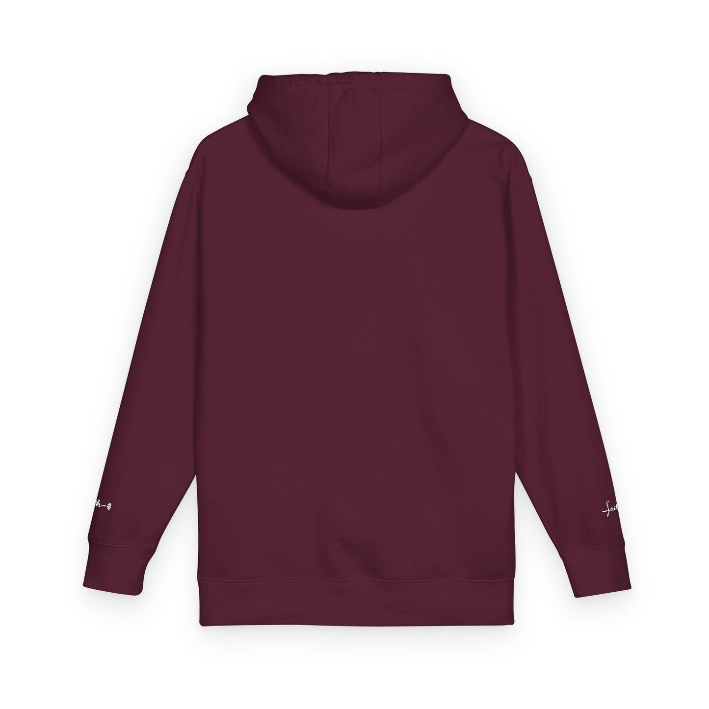 Minimalist Unisex Fleece Hoodie -Faith
