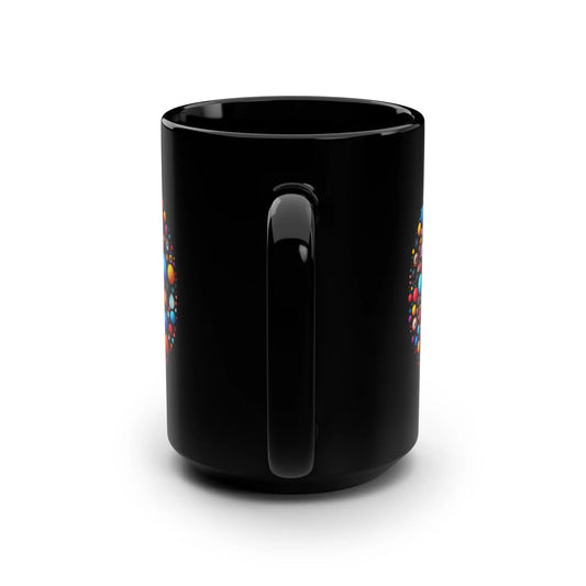 Inspirational Manifestation Mug – Glossy Black formHustlers Printify