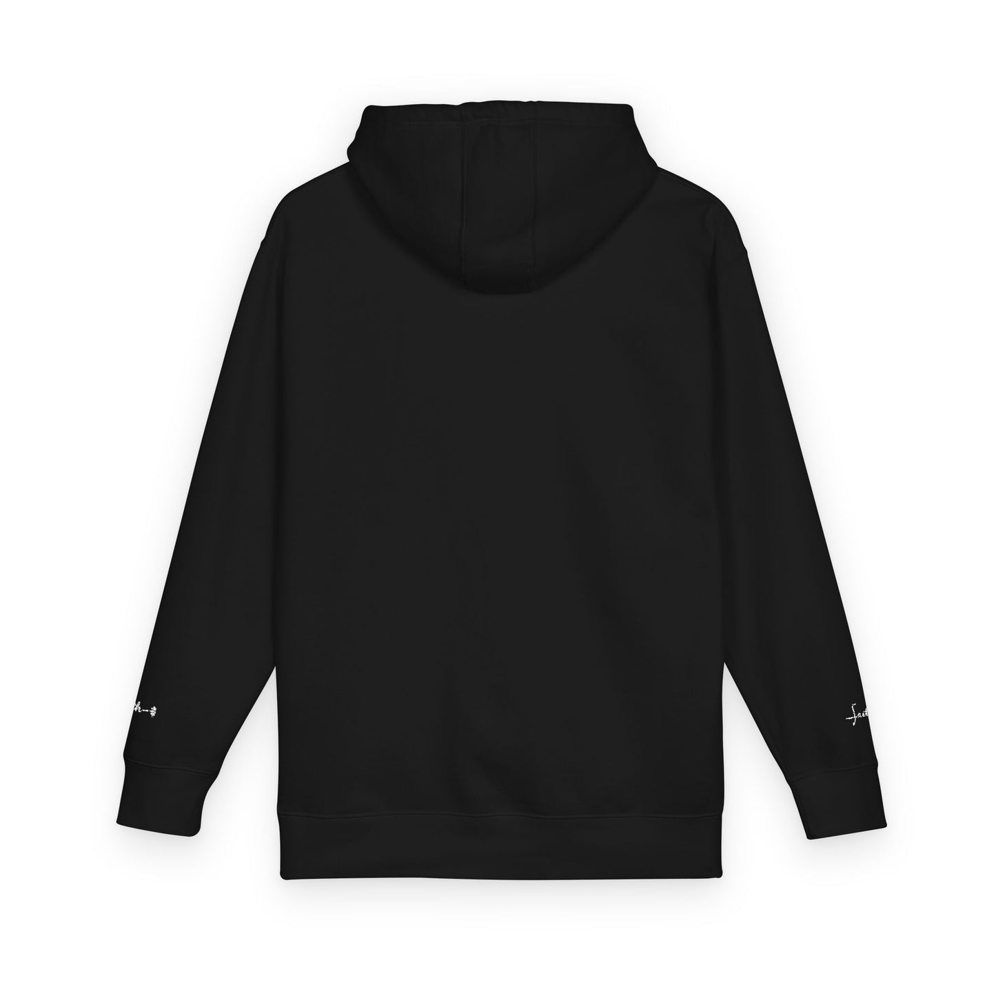Minimalist Unisex Fleece Hoodie -Faith