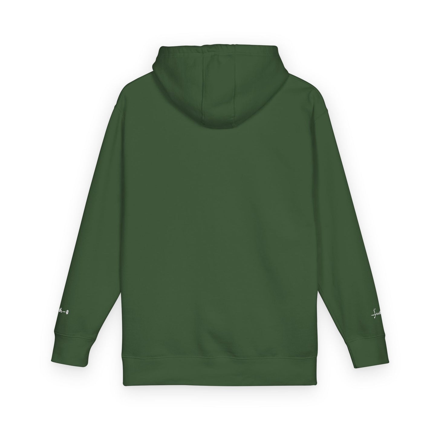 Minimalist Unisex Fleece Hoodie -Faith