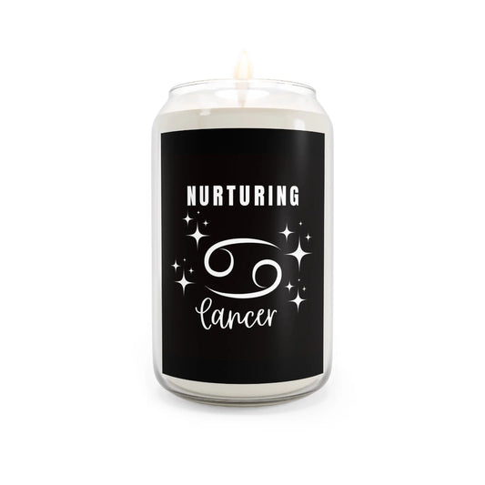 Emotional Cancer Zodiac Soy Candle, Astrology Printify