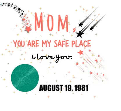 The Bean Grind™ Custom Wax Scented Candle - For Mom, Child's Birth Sphere, Coconut Apricot 4oz, 9oz Printify