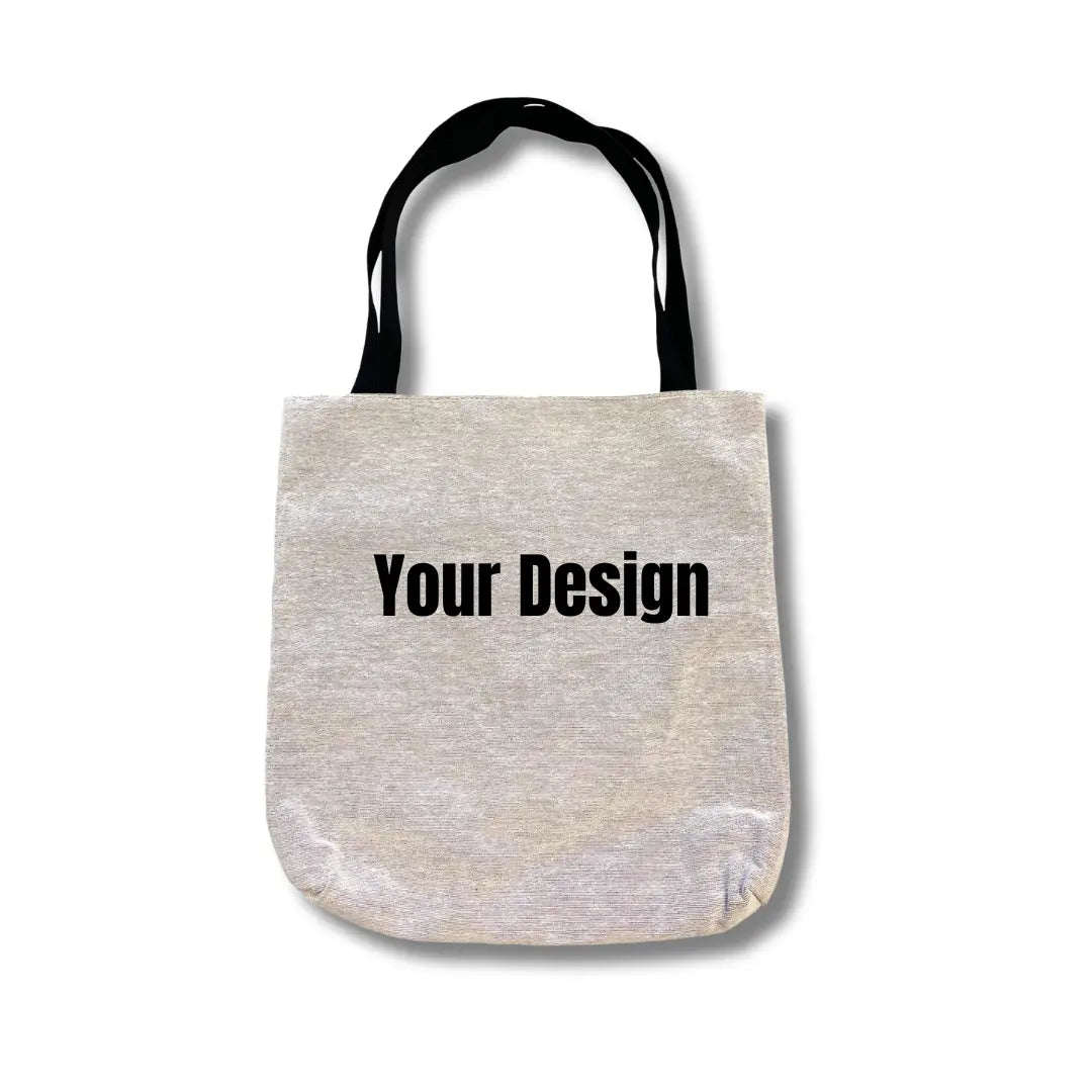 New Release - Custom Design Tote, Woven Recovery Flex Tote Bag Printify