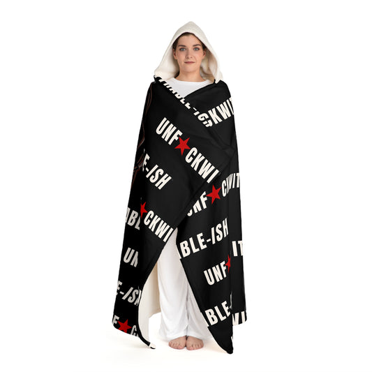 UNF★CKWITHABLE-ISH Hooded Sherpa Blanket