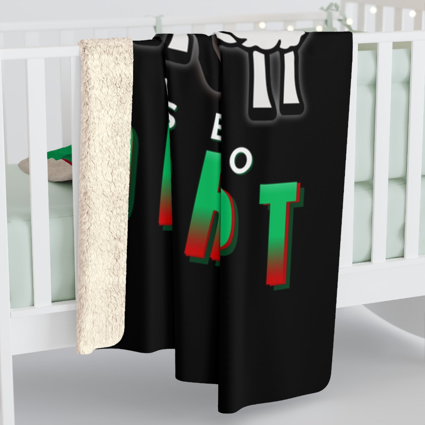 Black Sheep The Disruptor Christmas Warm AF Throw Blanket (Limited Drop)