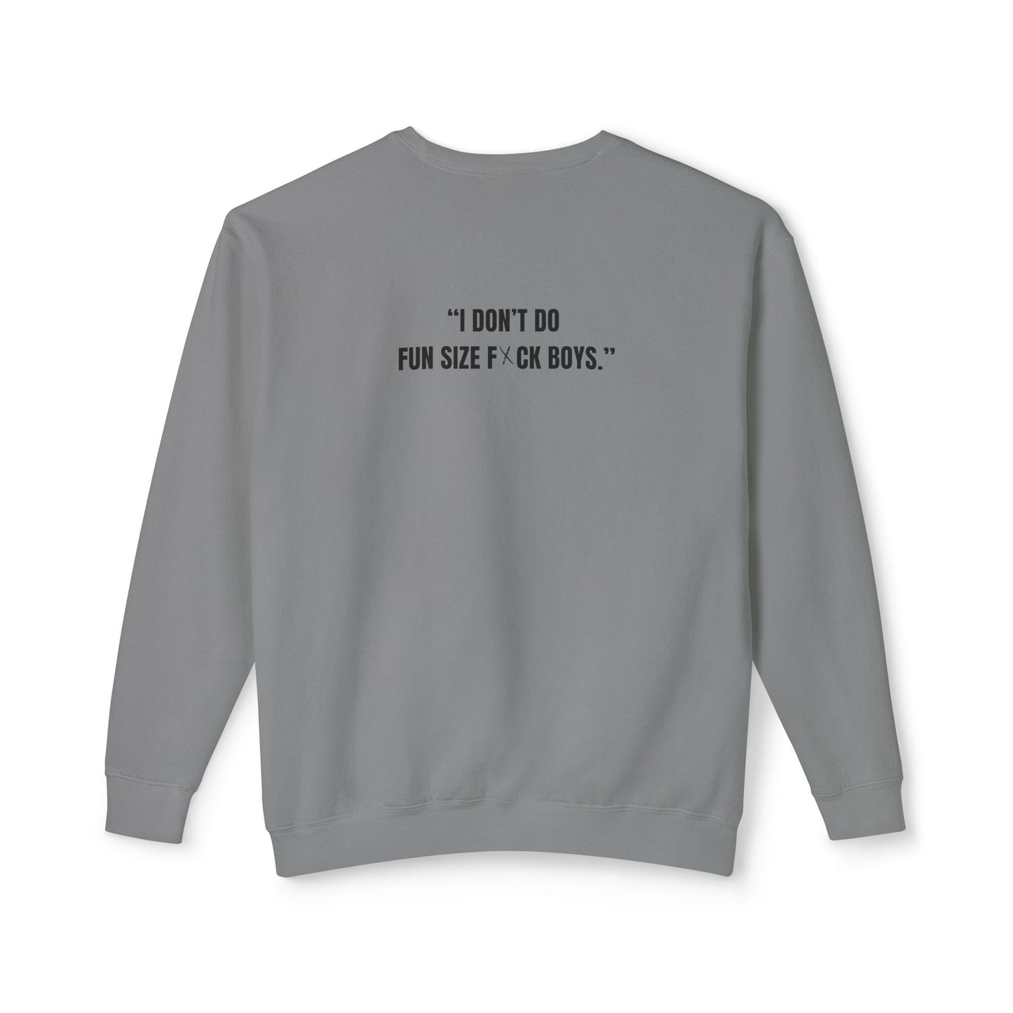 Adult Humor Heavy Weight Sweater - Fun Size F*CK BOYS