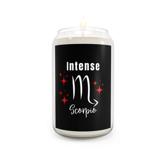 Intense Scorpio Scented Soy Candle, Astrology Printify