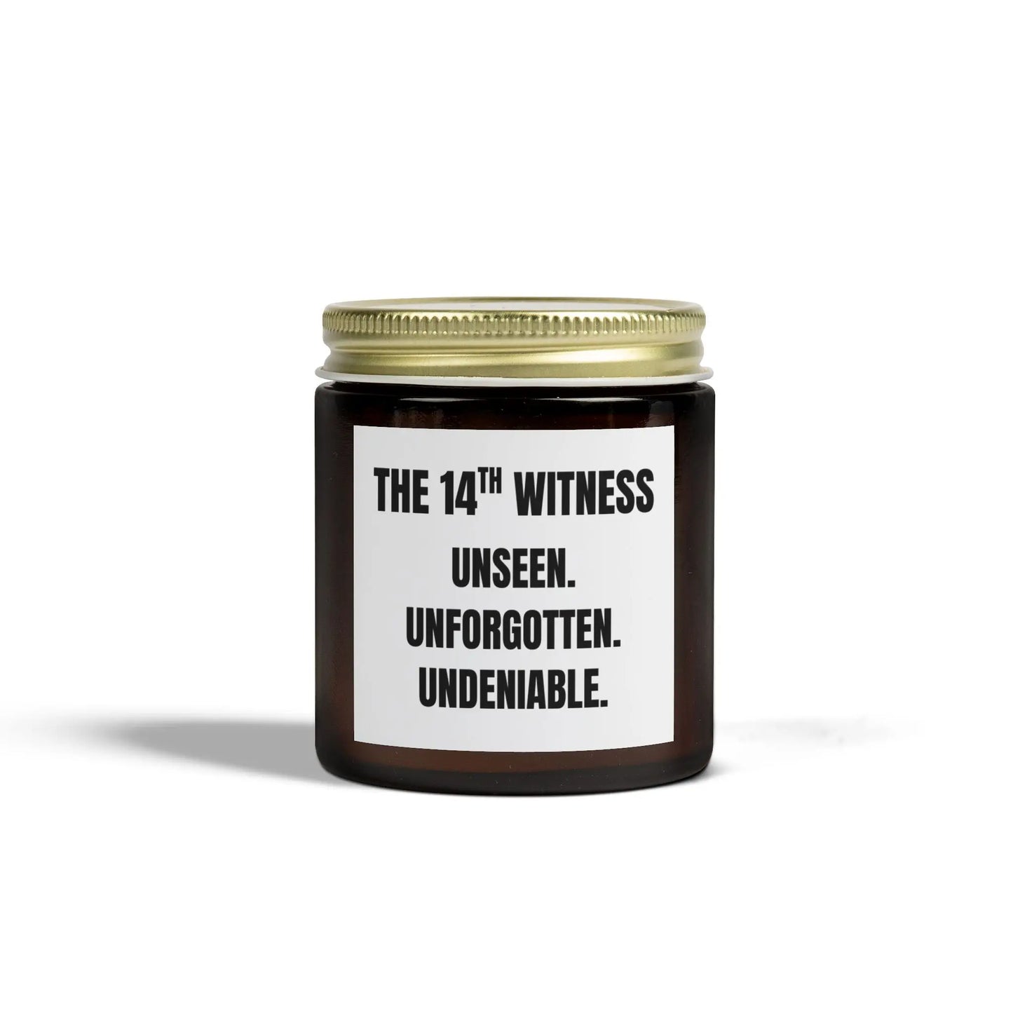 The 14th Witness, Soy Candle, "Truth Teller." Printify
