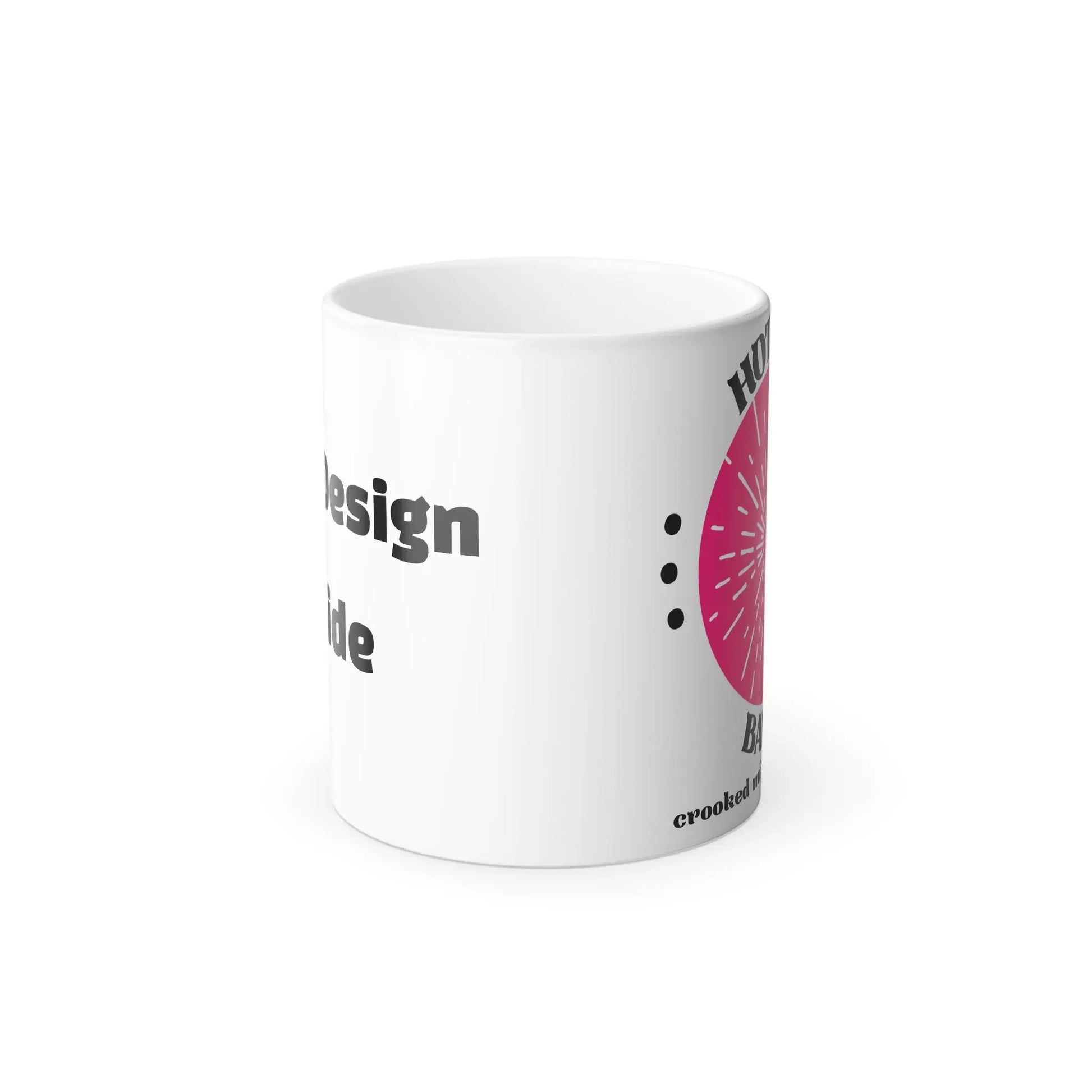 Hidden Message Mug, Hot Girl Baddie + Custom Design & Matching Vinyl Sticker Printify
