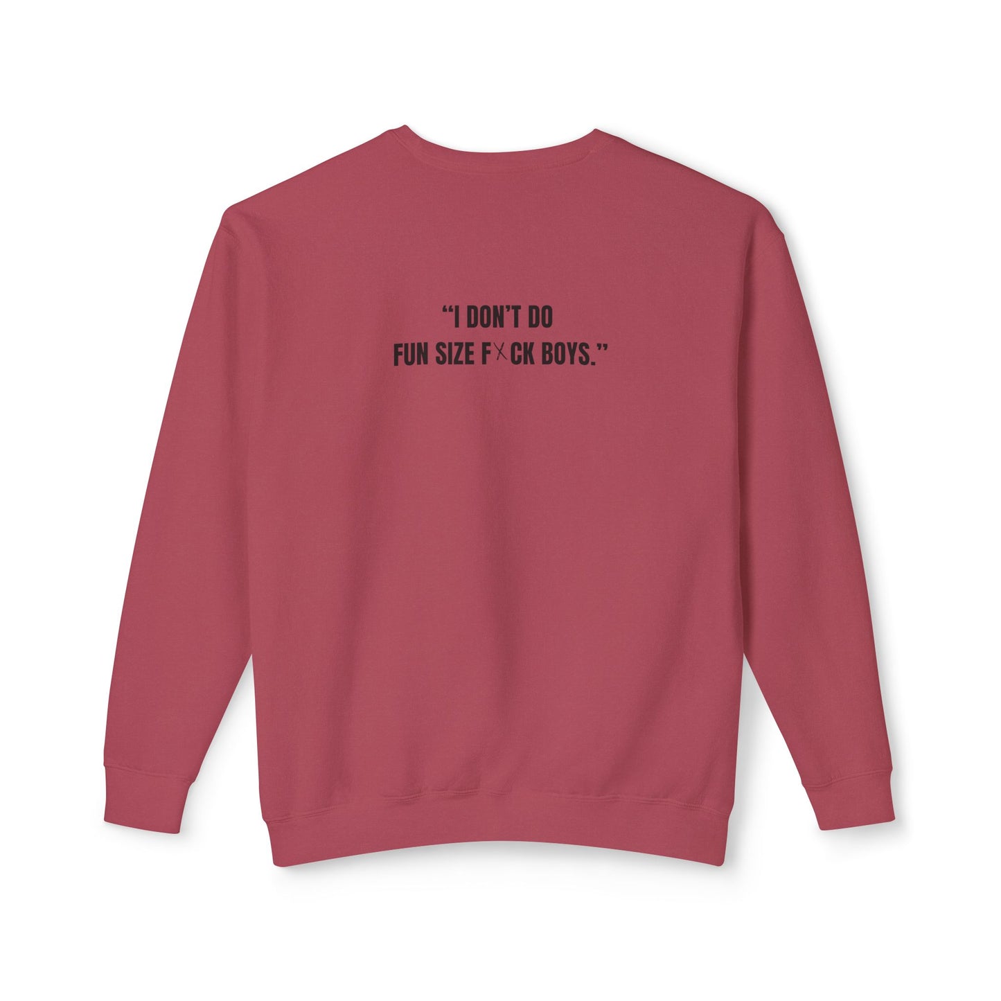 Adult Humor Heavy Weight Sweater - Fun Size F*CK BOYS