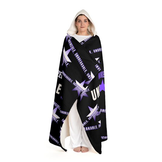 Hooded Sherpa Blanket “Woke Up Today and Realized I’m UNF★CKWITHABLE-ISH”