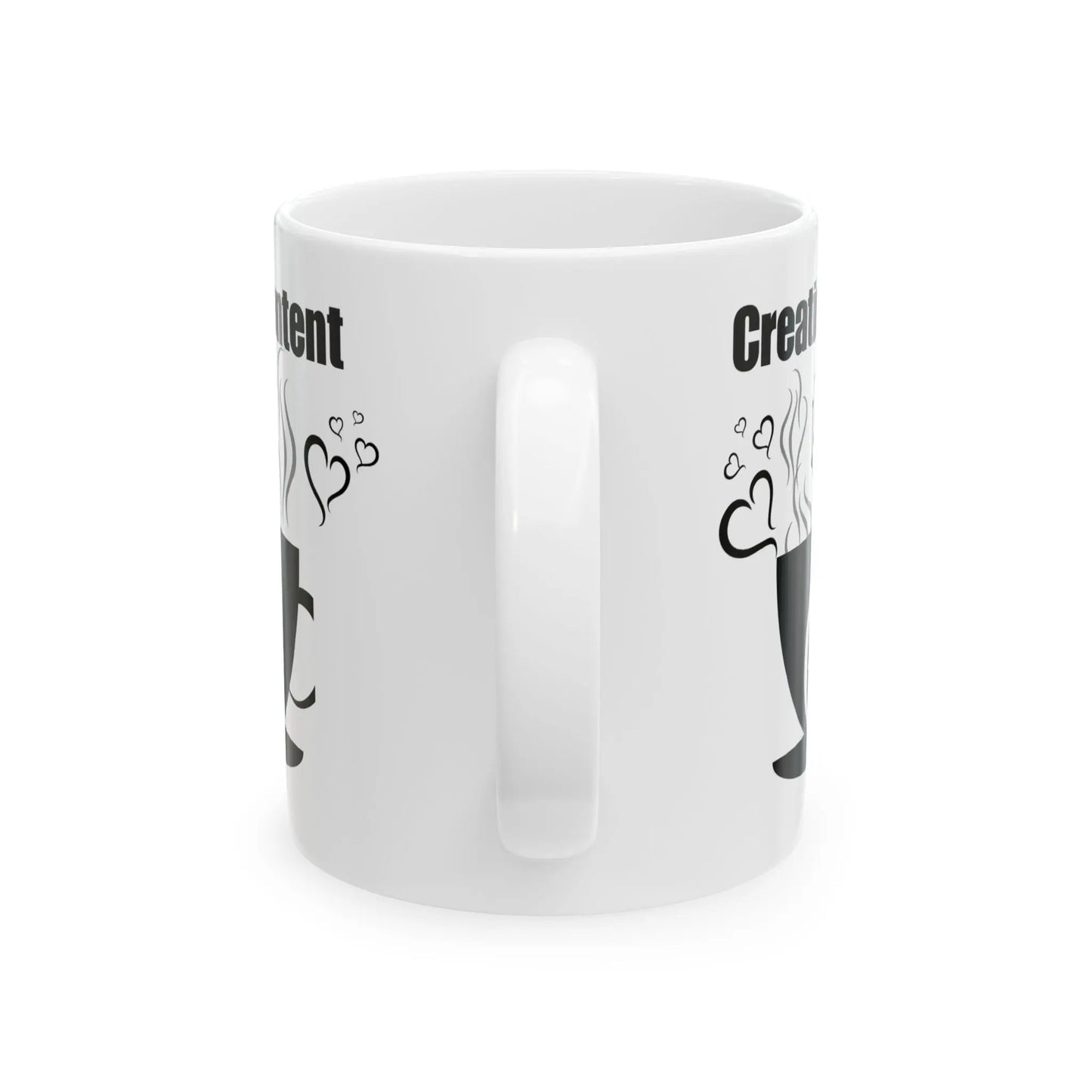 TikTok Inspired Mug, Creating Content 24/7 Printify
