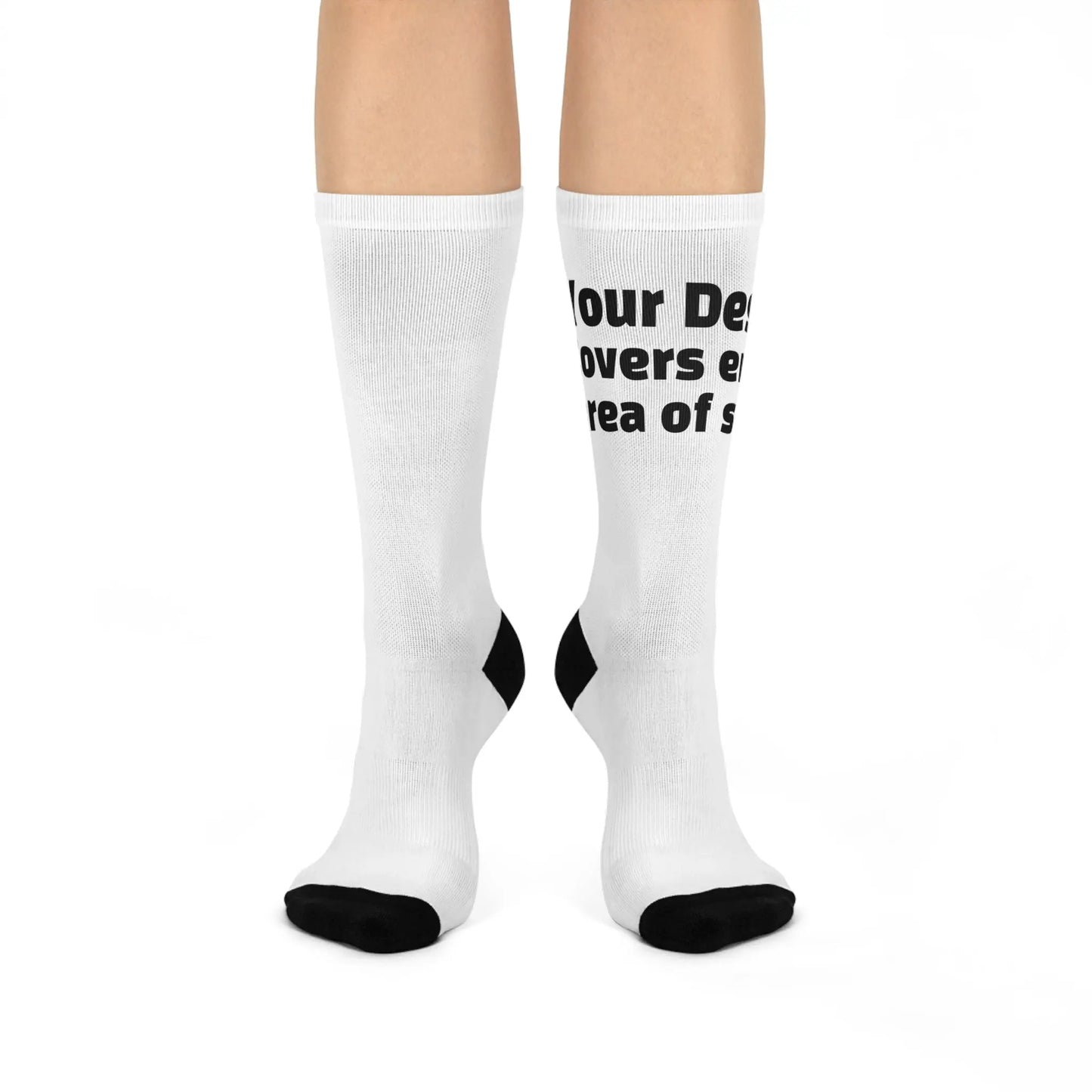Custom All-Over-Print Unisex Premium Socks - Design Whatever TF Printify