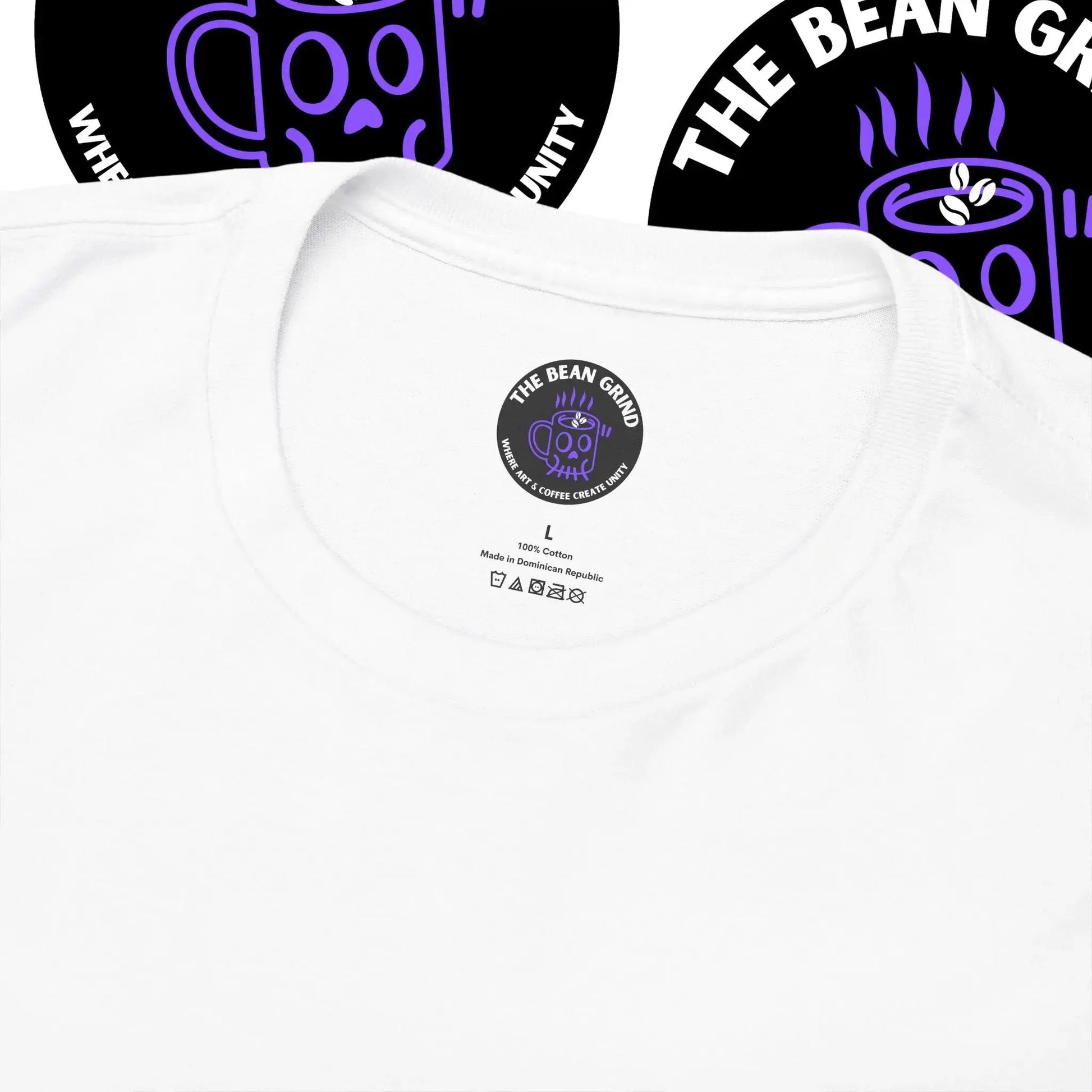 The Bean Grindβ’ Comfy 100% Cotton Tee Printify