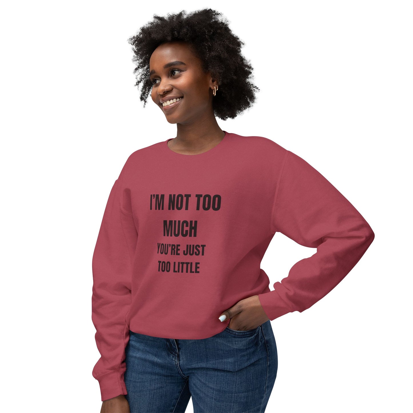 Adult Humor Heavy Weight Sweater - Fun Size F*CK BOYS