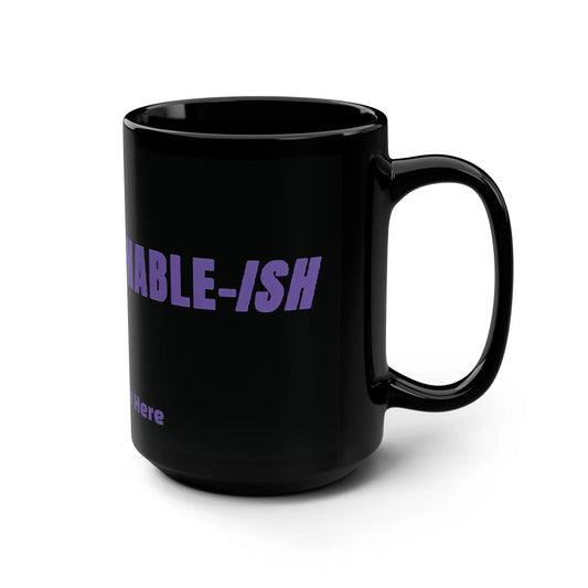 UNF✦CKWITHABLE-ISH Recovery Mug, Purple Star Edition, Custom Sober Date Printify