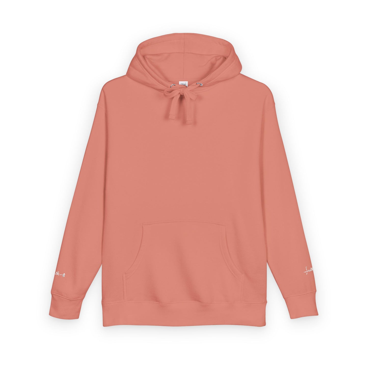 Minimalist Unisex Fleece Hoodie -Faith