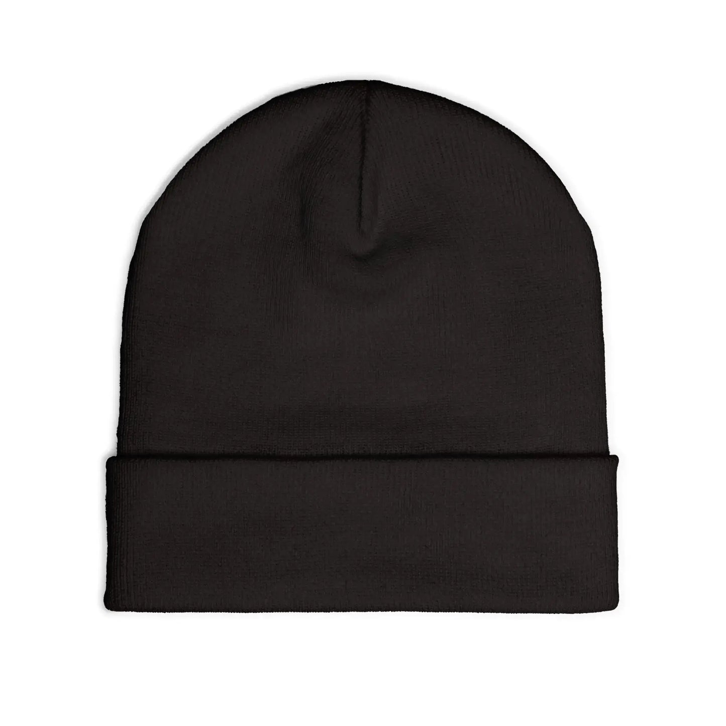 UNF★CKWITHABLE-ISH Embroidered Beanie, Black + Purple Printify