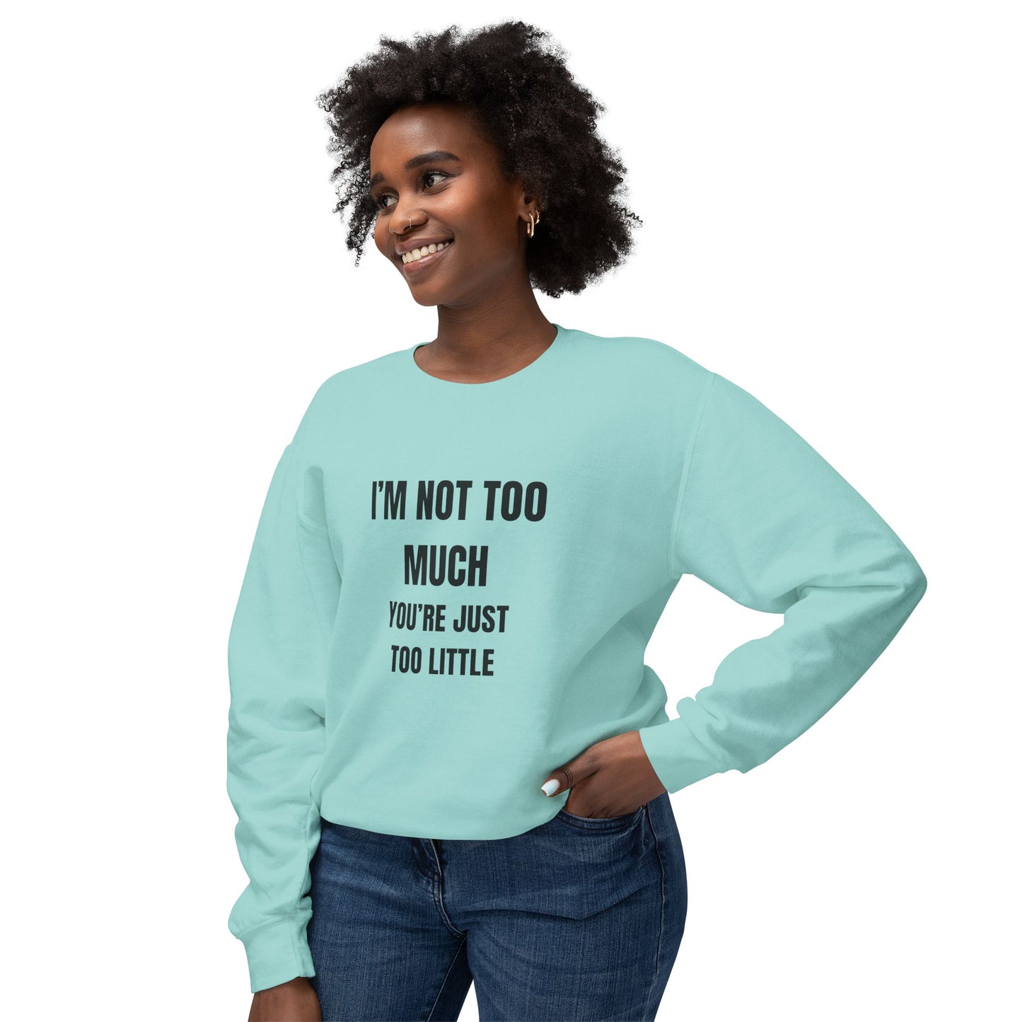 Adult Humor Heavy Weight Sweater - Fun Size F*CK BOYS