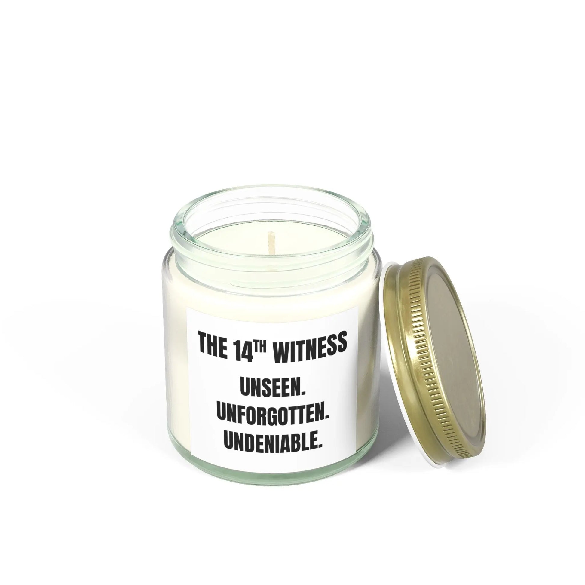 The 14th Witness, Soy Candle, "Truth Teller." Printify
