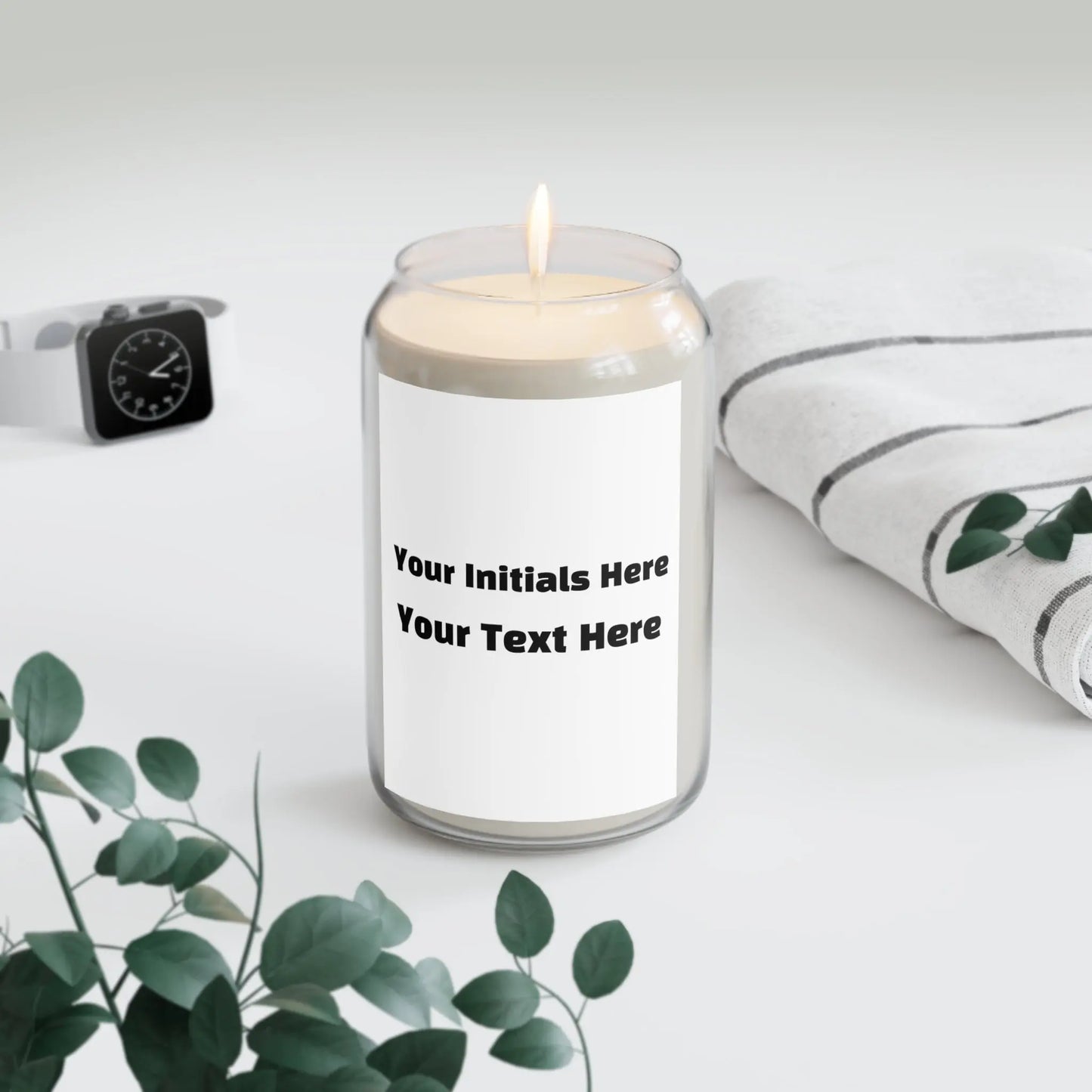 The Bean Grind Custom Scented Candle, Soy Candle 13.75oz Printify