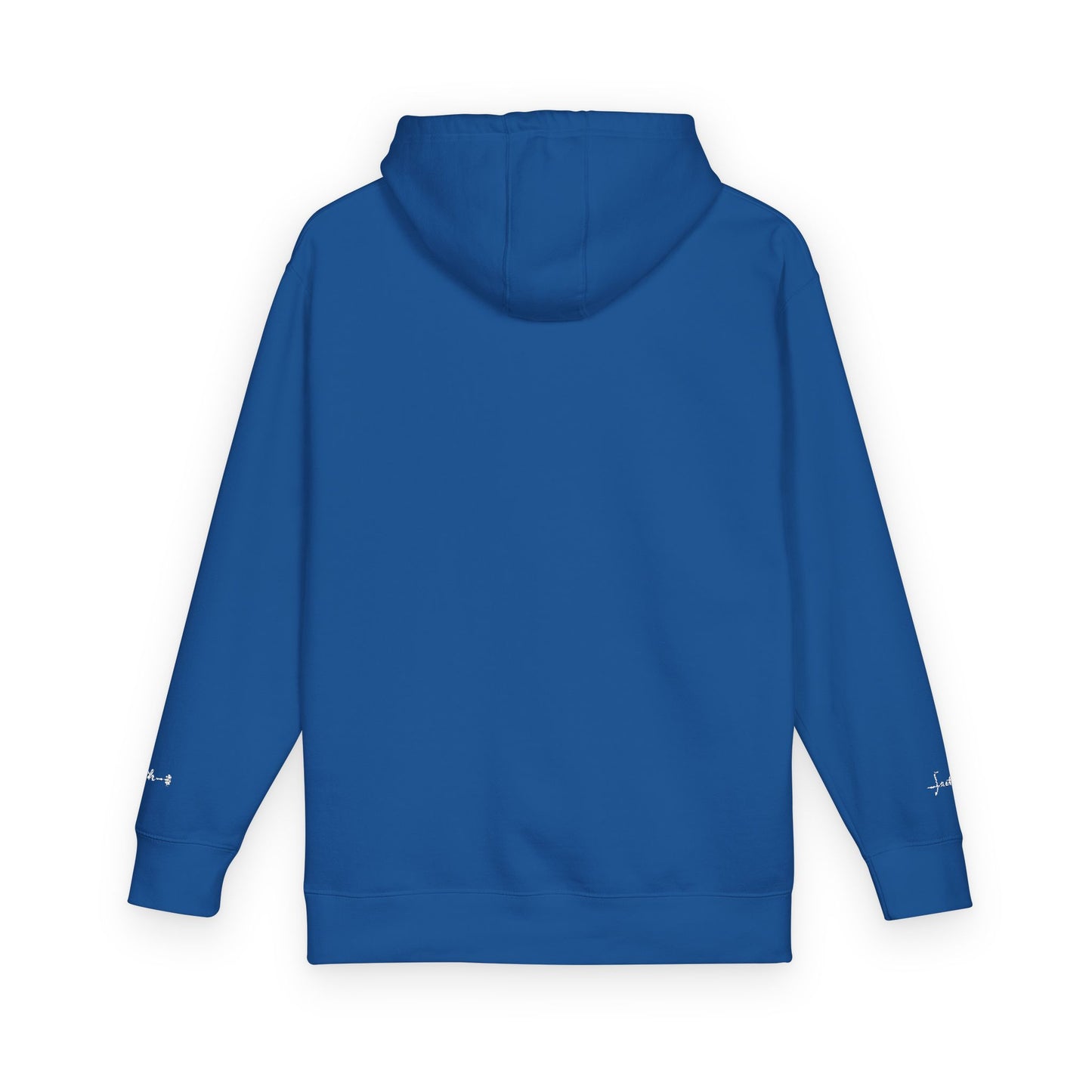 Minimalist Unisex Fleece Hoodie -Faith