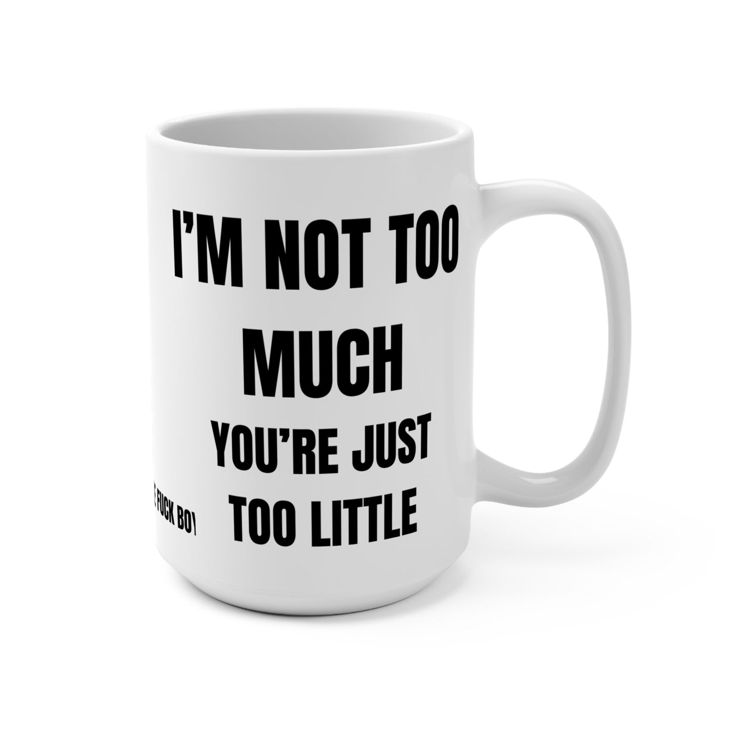Bold Humor Mug - Perfect Gift for Friends, Coffee Lovers, Funny Office Decor, Birthday Present, Quirky Kitchenware Printify