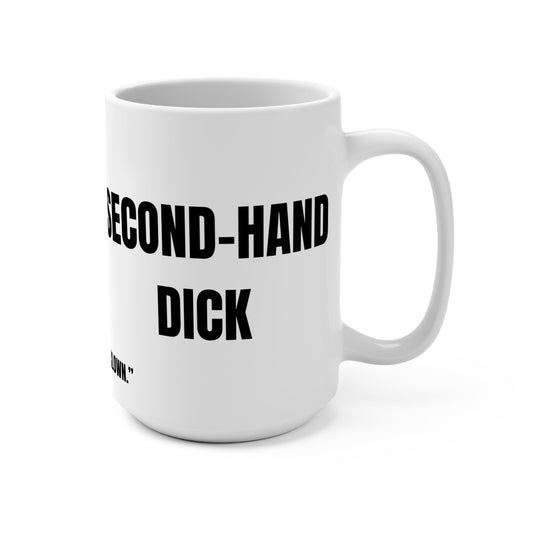 Funny Mug, Second-Hand Dick Printify