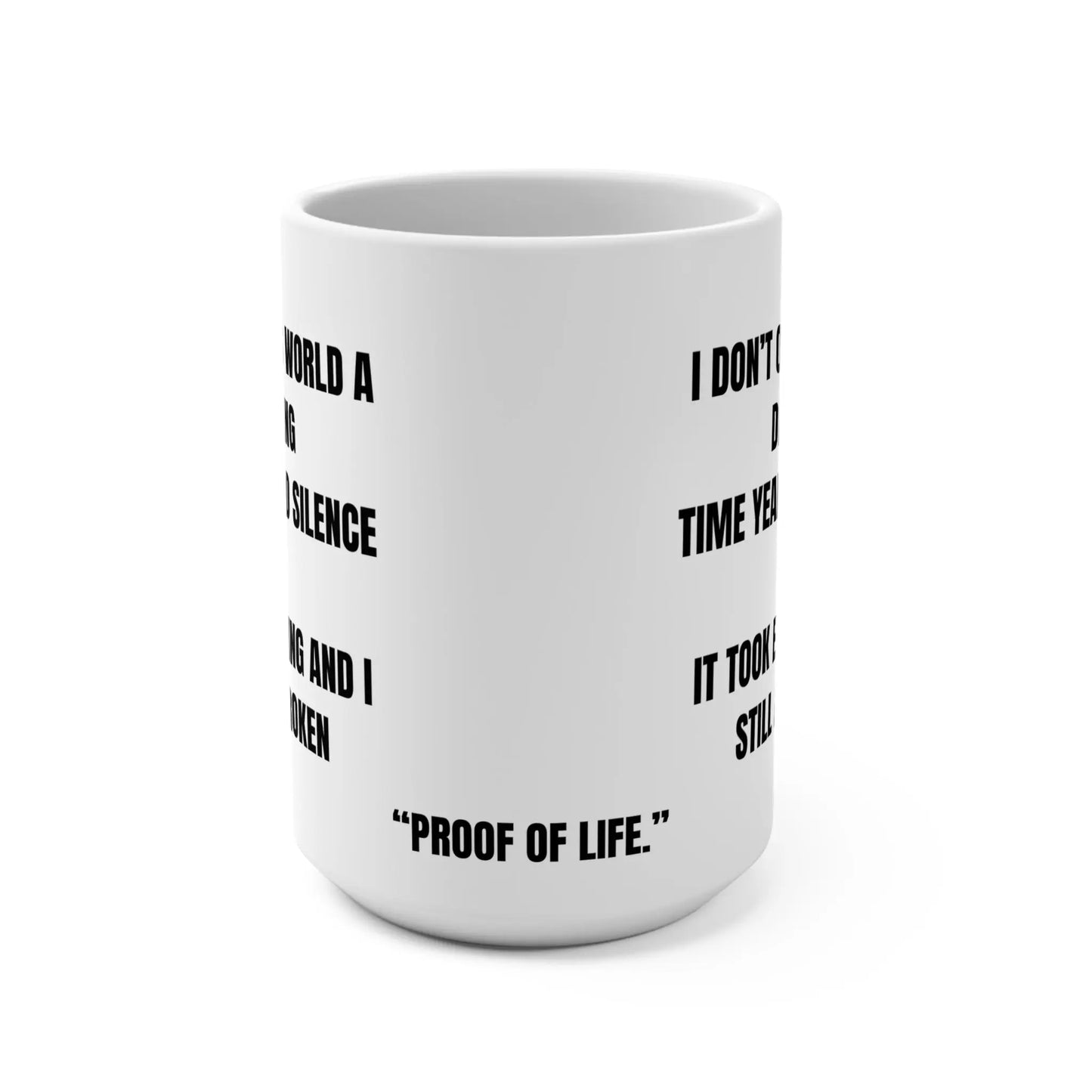 I Don’t Owe This World a Damn Thing Mug Printify