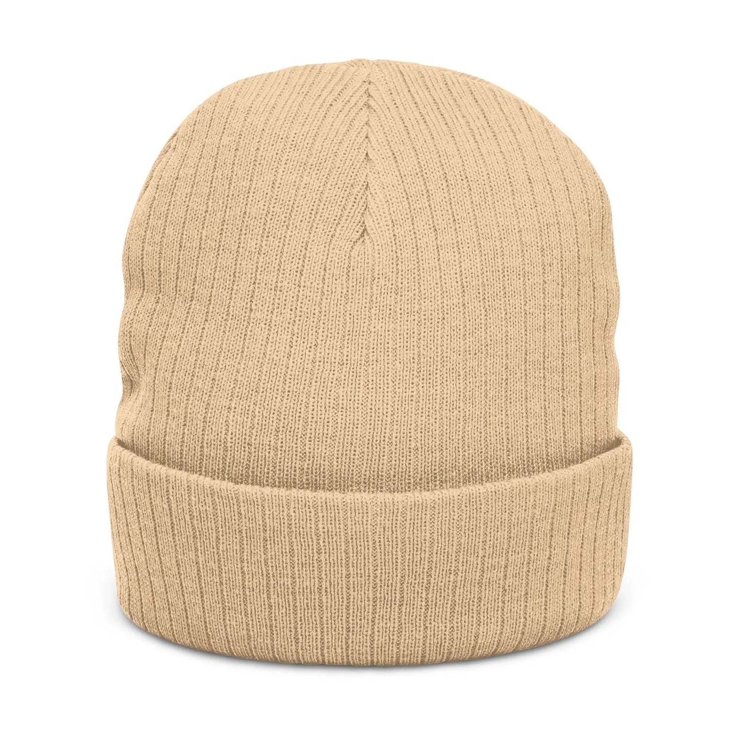 Custom Text Unisex Knit Beanie, Say Less (Wear It Loud) Printify