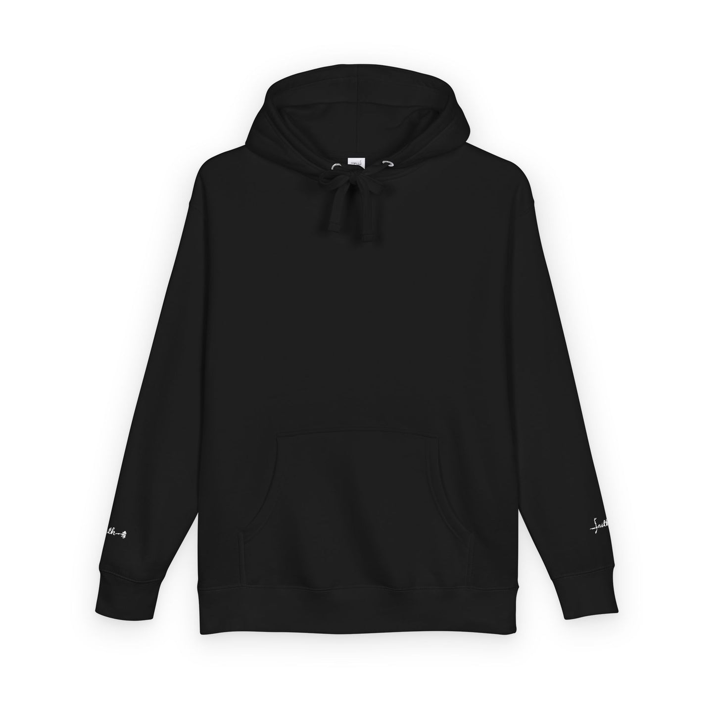 Minimalist Unisex Fleece Hoodie -Faith