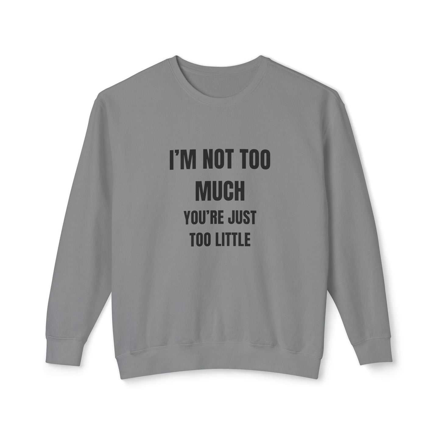 Adult Humor Heavy Weight Sweater - Fun Size F*CK BOYS Printify