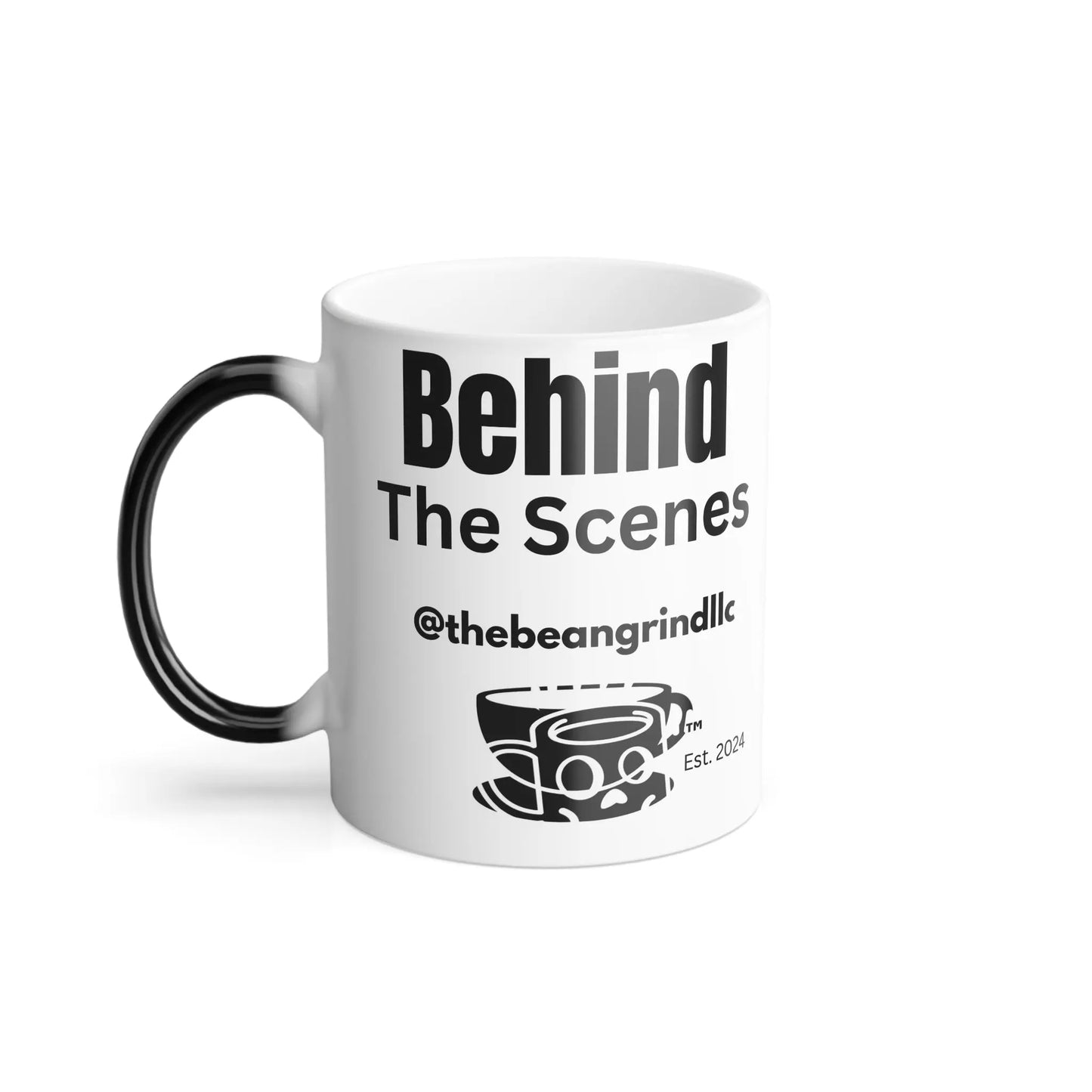 Behind the Scenes Color Changing Mug 11oz, Support Your Favorite Mug Shop Printify