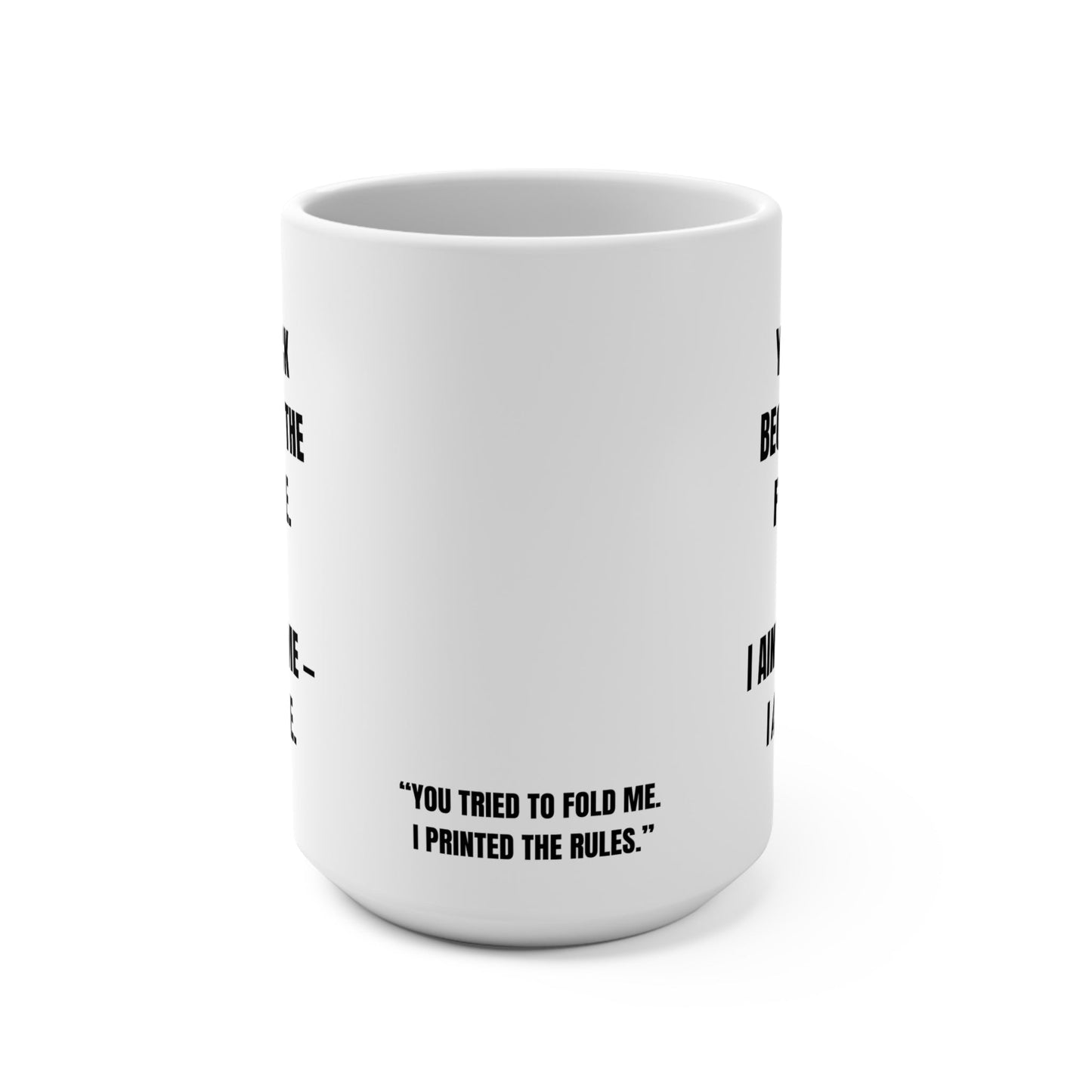 Funny Mug, I Built the F*cking Table Printify