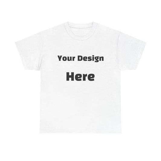 Unisex Whiteout Customizable T-Shirt -  Design Whatever TF You Want Printify